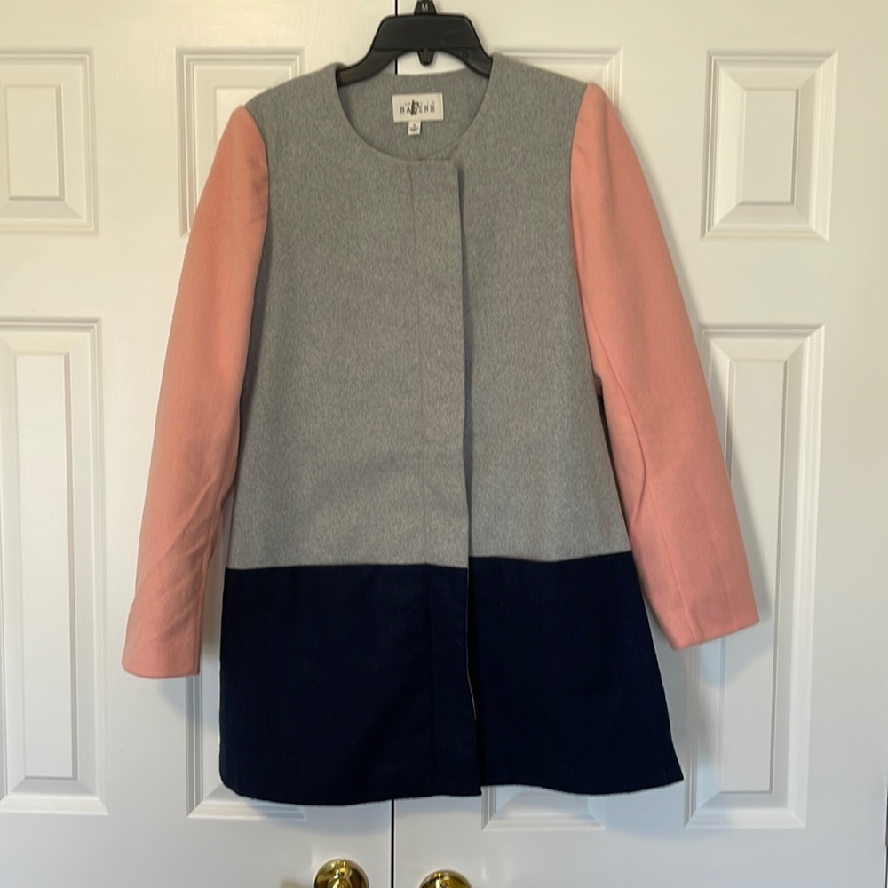 Sabine colorblock coat